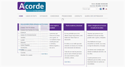 Desktop Screenshot of closetsacorde.com